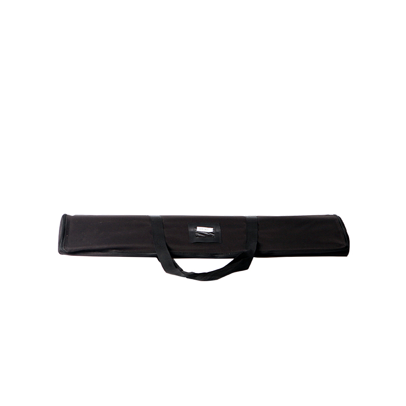 Présentoir de support de bannière enroulable à base large de luxe portable